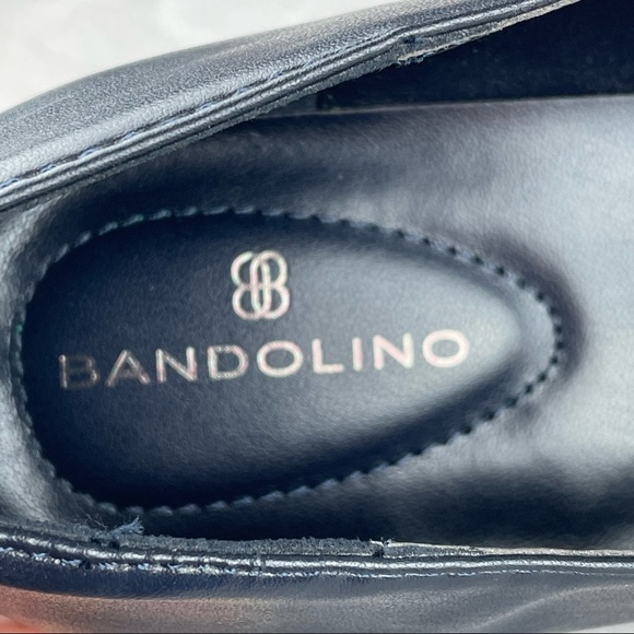 Bandolino Navy Leather Loafers - Picture 10 of 10